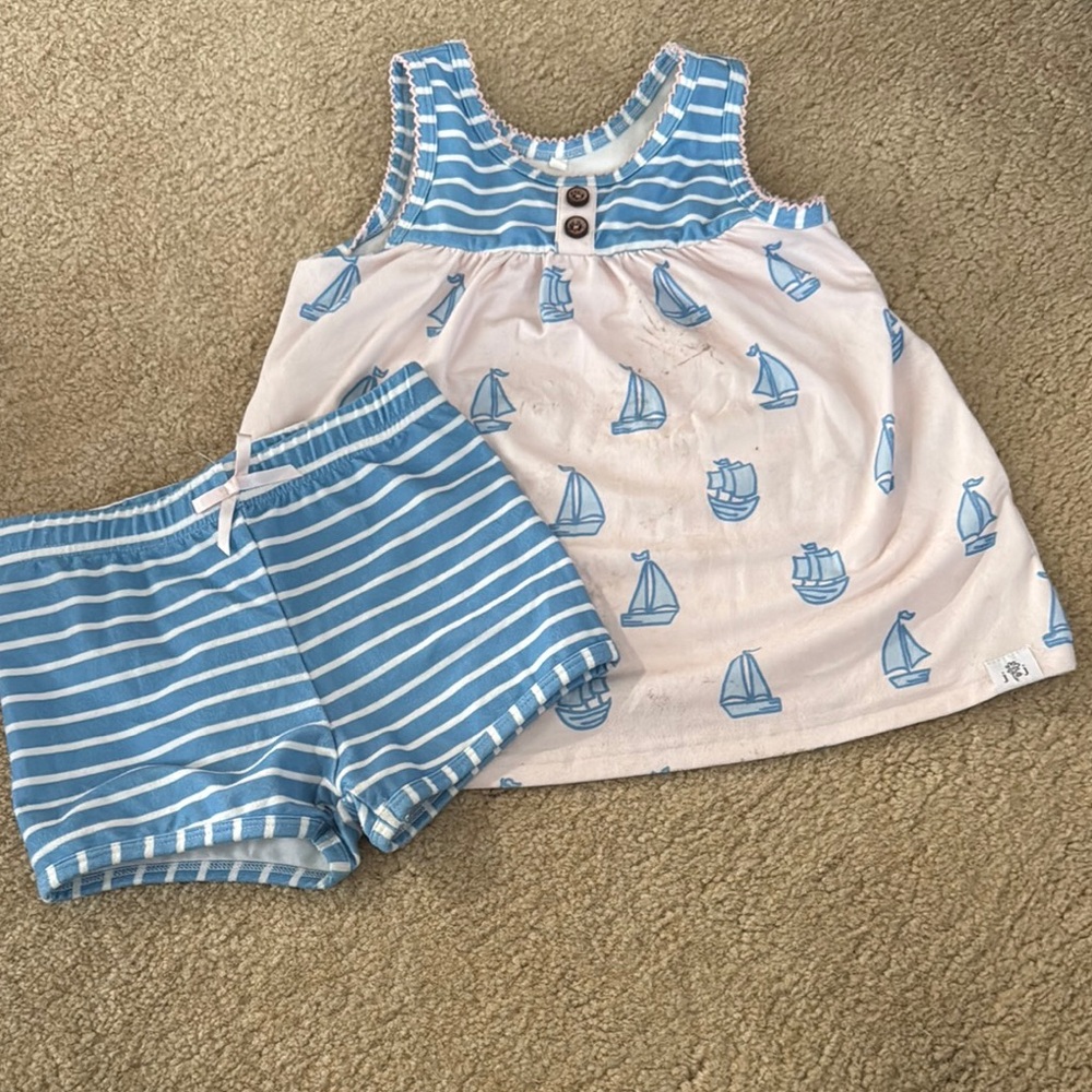 Jane & Jo Sailboat Lounge Set 3T